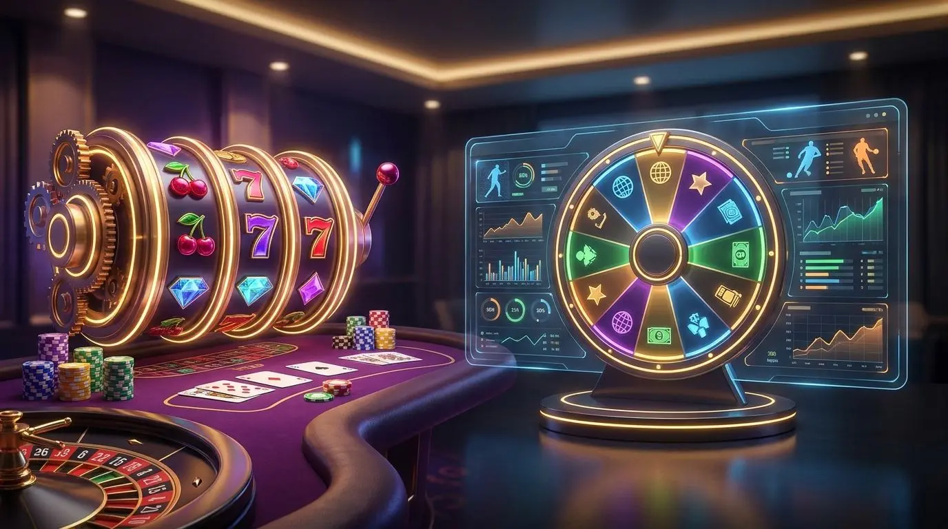 Verschiedene Spieltypen mit Fokus auf Auszahlungsprofile