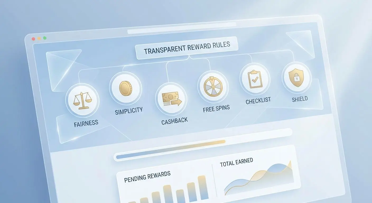 Illustration zu transparenten Bonusbedingungen und fairen Regeln