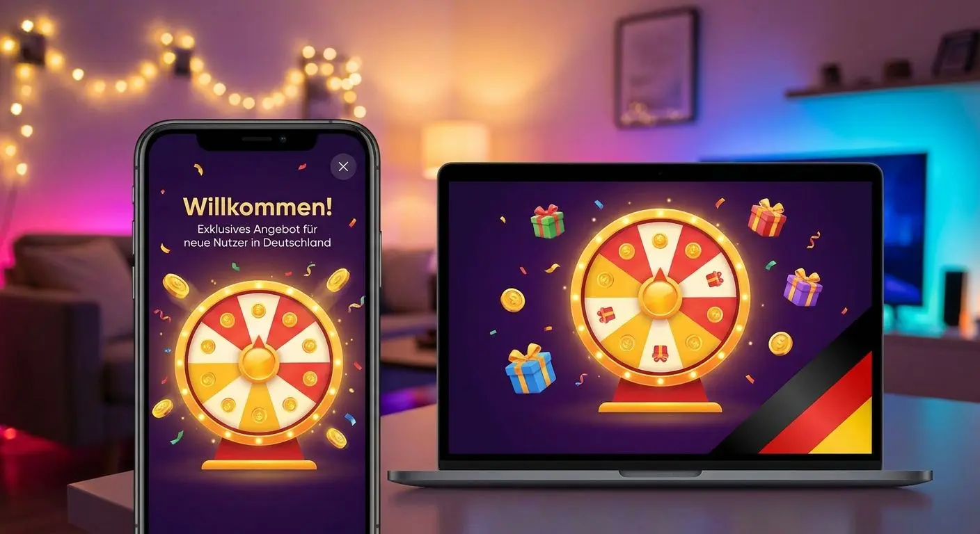 PlayOJO Willkommensangebot für neue Spieler Visuelle Darstellung des PlayOJO Willkommensangebots für neue Spieler aus Deutschland